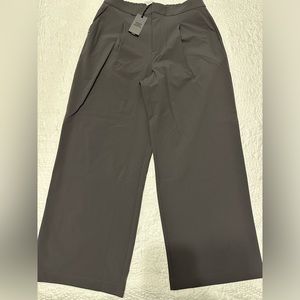 Figspro High Waisted Wide Leg-Scrubtrouser